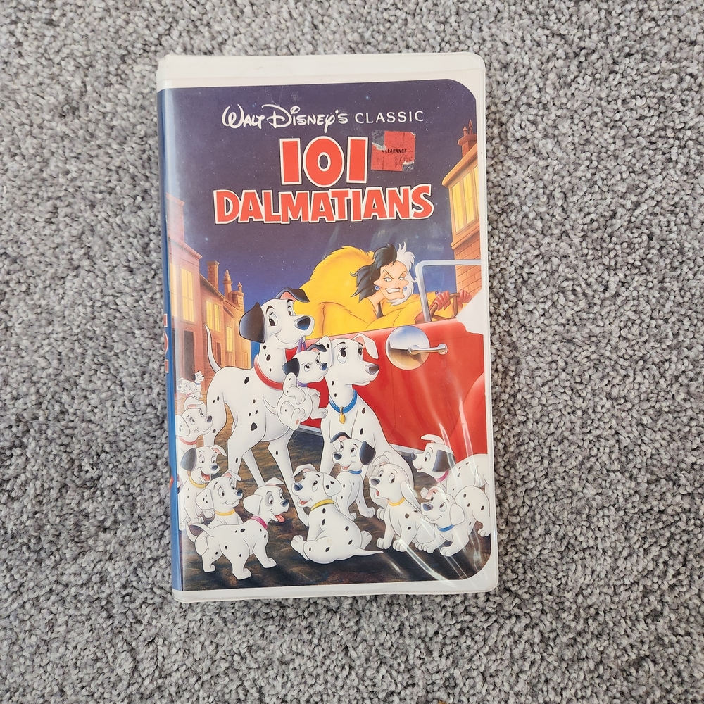 Walt Disney's 101 Dalmatians VHS